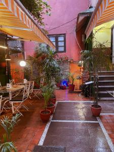 Zahrada ubytování Hotel New Pokhara Peace