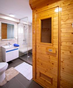 Bilik mandi di Zen Suite, 8-12pax, 3R2B, Sauna, Sunrise Cloud View, Golden Hills Resort, Genting Highlands