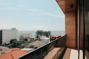 Nespecifikovaný výhled na moře nebo výhled na moře při pohledu z hotelu