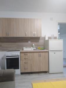 Η κουζίνα ή μικρή κουζίνα στο Apartman Perper Plus