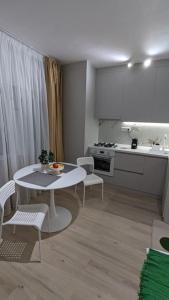 Η κουζίνα ή μικρή κουζίνα στο Blissful Ghencea Studio 1110 +12 φωτογραφίες