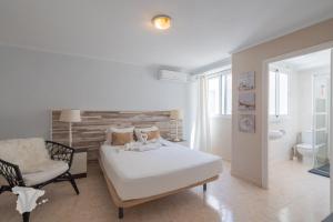 Postel nebo postele na pokoji v ubytování CostaBlancaDreams Nineteen Frentemar in Calpe