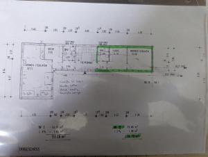 Půdorys ubytování Apartment am Albertsplatz im Zentrum