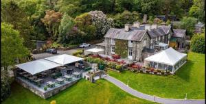 Zahrada ubytování Porthmadog Aberdunant hall holiday camp