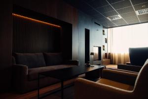Posezení v ubytování Bjerkvik Hotell
