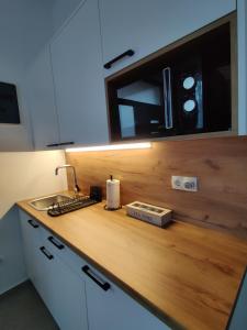 Köök või kööginurk majutusasutuses Studio apartman Azra