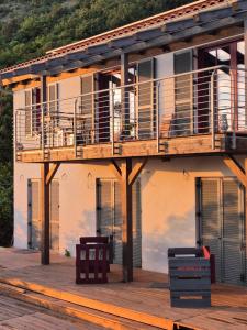 Budova, kde se bed and breakfast nachází