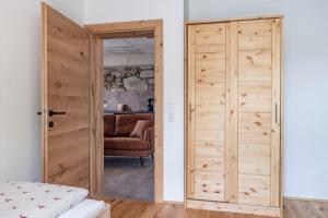 Postel nebo postele na pokoji v ubytování Turnerhof