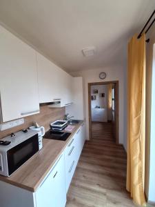 Kuchyňa alebo kuchynka v ubytovaní Apartmány Horní Bečva