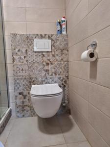 Kúpeľňa v ubytovaní Apartmány Horní Bečva