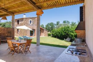 Zahrada ubytování Turisme Rural - Mas Vilà - Monells