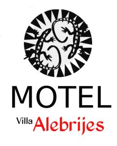 a logo for the mobile albatres initiative at Villa Alebrijes in Ciudad Hidalgo