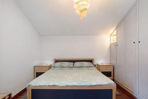 Postel nebo postele na pokoji v ubytování Casa Lella Clemy