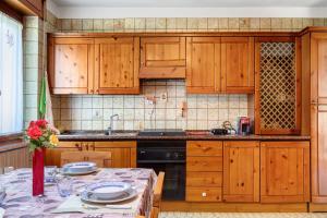 Kuchyň nebo kuchyňský kout v ubytování Casa Lella Clemy