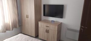 TV a/nebo společenská místnost v ubytování Zander House