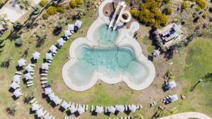 The swimming pool at or close to Mangia's Selinunte Resort