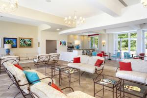 A seating area at Mangia's Selinunte Resort
