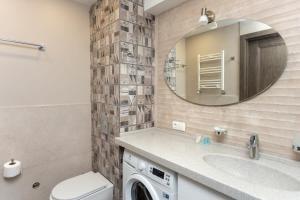Koupelna v ubytování 1BR Apartment in Twins Gudauri project + 16 fotografií