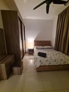 Voodi või voodid majutusasutuse Trio Luxury Suites toas