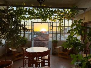 Balkón nebo terasa v ubytování Residencial Avenida Hostel