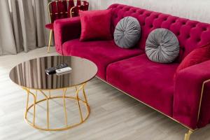 Istumisnurk majutusasutuses 1BR Apt in the center of Batumi