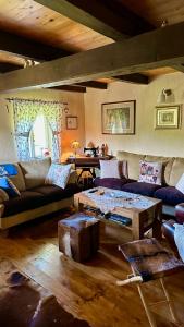 Posezení v ubytování Country House Novosel