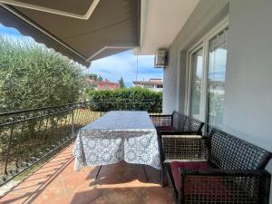 Balkón nebo terasa v ubytování Apartments G&G