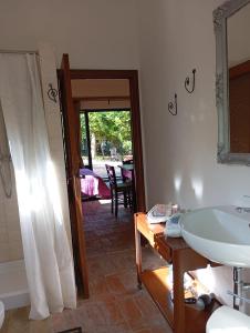 Koupelna v ubytování MARIA HOLIDAY HOMES La Pineta di Sinalunga