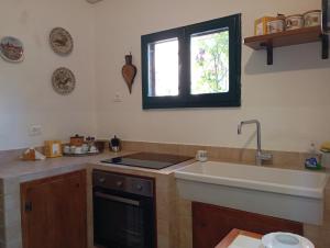 Kuchyň nebo kuchyňský kout v ubytování MARIA HOLIDAY HOMES La Pineta di Sinalunga
