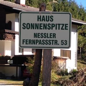 Certificato, attestato, insegna o altro documento esposto da Haus Sonnenspitze - Fam. Nessler