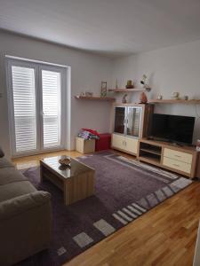 TV a/nebo společenská místnost v ubytování Two bedroom Apartment Libertas