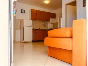 Kuchyň nebo kuchyňský kout v ubytování Apartmani Babaja