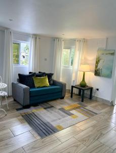 Istumisnurk majutusasutuses Petti Fleur Apartment