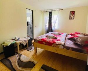 Postel nebo postele na pokoji v ubytování Casa Albac