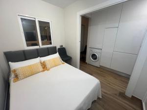 Postel nebo postele na pokoji v ubytování Paraíso esmeralda