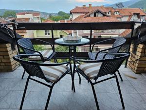 Nespecifikovaný výhled na hory nebo výhled na hory při pohledu z apartmánu