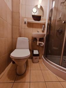 Koupelna v ubytování Willa Arka we Władysławowie-Chłapowie