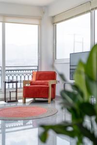 Posezení v ubytování Ocean Apartment