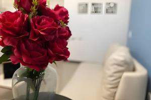 Posezení v ubytování Encantador apartamento diseñado para ti!