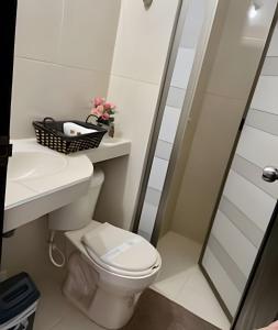 Koupelna v ubytování Encantador apartamento diseñado para ti! + 10 fotografií