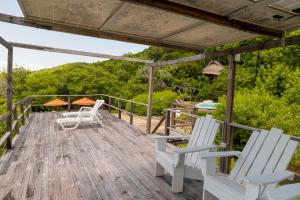 Балкон или терраса в Hotel Playa Scondida Barú