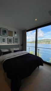 Postel nebo postele na pokoji v ubytování Villa EA Bergen + 59 fotografií