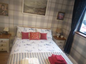 Letto o letti in una camera di Blackbrink cottage