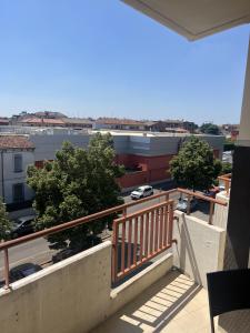 Balkón nebo terasa v ubytování Arryanna Apartment