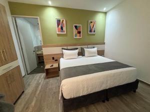 Voodi või voodid majutusasutuse M A Hotel toas