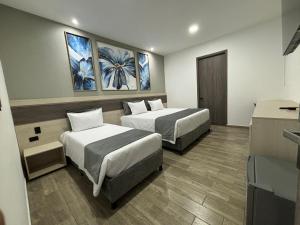 Voodi või voodid majutusasutuse M A Hotel toas