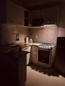 Køkken eller tekøkken på Casa Frente a Alberca cerca de playa