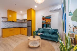 Χώρος καθιστικού στο Homestay Ocean Park full đồ, thoáng đẹp S208
