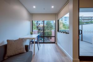 Area soggiorno di Modern apt in heart of the city