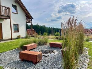 Vrt pred nastanitvijo Apartmány MAX